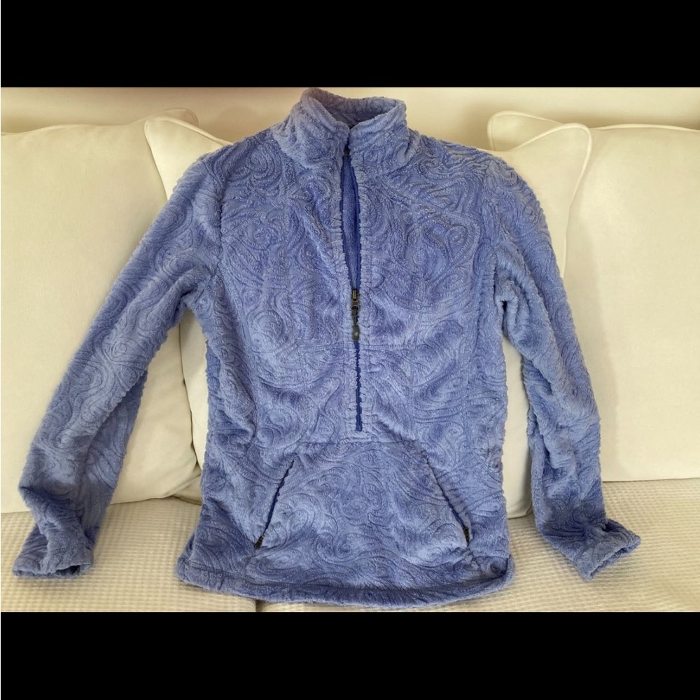 Athleta Lavender Fleece Pullover